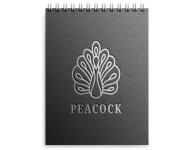 Caderneta- Capa Maleável Couchê 250G - Wire O - Miolo Ap 75G - 150G