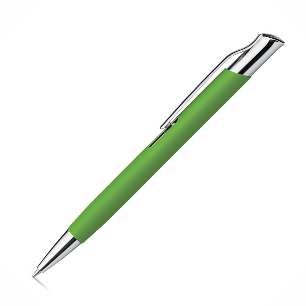 PRODUTOS SEM PERSONALIZAÇÃO CANETAS LINHA PREMIUM OLAF SOFT VERDE CLARO - GIFT1696