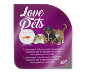 RÓTULOS BOPP METALIZADO COM TINTA BRANCA 90X100MM - RMB91020C